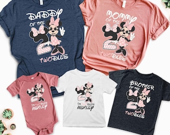 I'm Twodles Minnie Birthday Shirt: Personalized 2nd Birthday