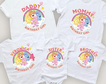 Custom Bear Birthday Shirt, Bear Family Birthday, Bear Bday Family Matching Shirt, Birthday Shirt, Funny Nostalgia Party Shirt