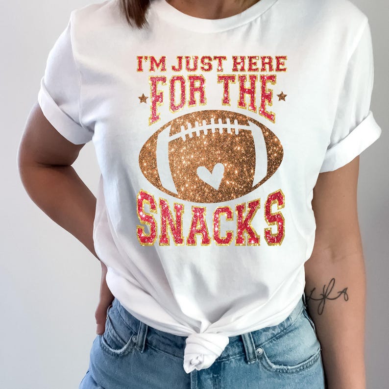 Game Day Sweatshirt: Funny Football Snacks Tee image 7
