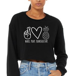 IVF Transfer Day SVG PNG: Pineapple Infertility Design (Instant Download)