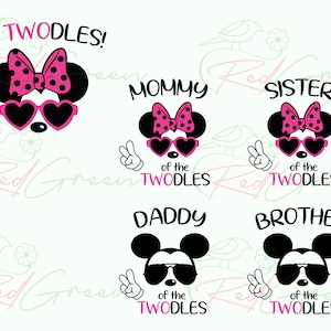 I’m Twodles svg | 2nd Birthday png | Second Birthday Girl | Birthday Party | Matching Family Birthday |