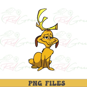 Max the Dog , Christmas Dog PNG Christmas | Silhouette Cameo, Cricut | Instant Download | Santa