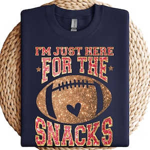 Game Day Sweatshirt: Funny Football Snacks Tee