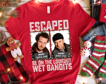 Home Alone Wet Bandits T-Shirt, Sweatshirt, Hoodie, Christmas Movie Sweater, Christmas Shirt, Xmas Movie