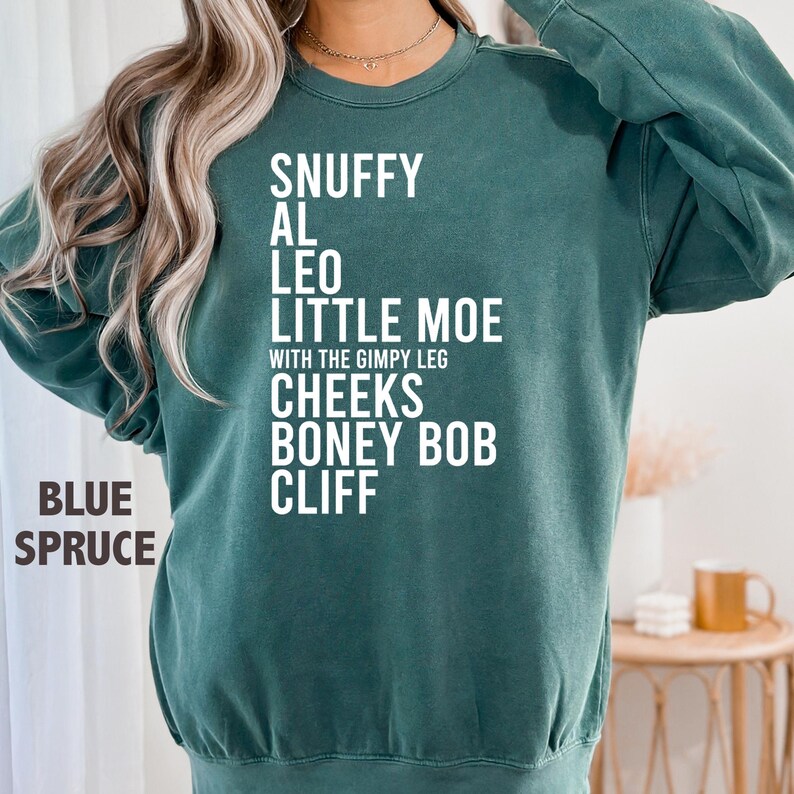 Comfort Colors® Snuffy Al Leo Boney Bob Home Alone Tee Inspired Quote