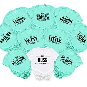 Funny Cousins Shirt, Cousin Crew Shirt, Cousins Gathering Shirt, Cousin Group Tee, Matching Cousin Shirt, Cousin Birthday Party Shirts Gift