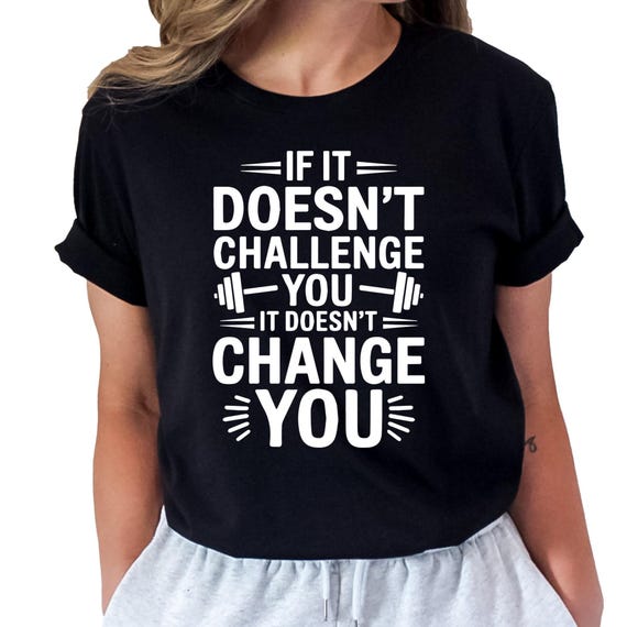 Funny Gym Shirt: Motivational Workout Tee, Trainer Gift