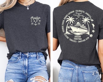 Personalized Cruise T-Shirt: Family Vacation Matching Tee
