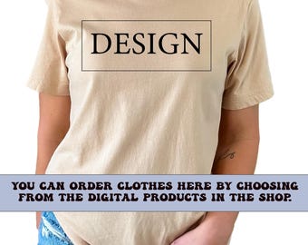 Personalized T-Shirt: Custom Design or Text Tee