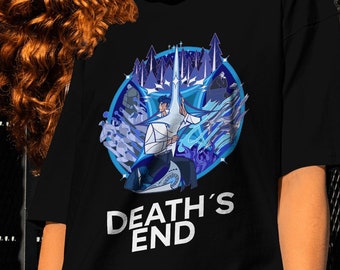 Deaths End T-Shirt, Illustration Book T-Shirt, Artistict Three Body Problem Unofficial Merch, Netflix Show Unisex Tee, Liu Cixin