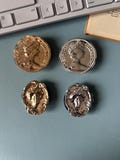 RESTOCKED Unique 3D Metal Coin and Brooch Phone Grip Universal Smartphones Secure Hold Stand|Gift Unique|Phone Stand Mount|Kindle Holder product logo