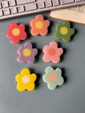 RESTOCKED Viral Wavy Flower Phone Grip Universal Smartphones Secure Hold Stand|Gift Unique|Phone Stand Mount|Kindle Holder Colourful product logo
