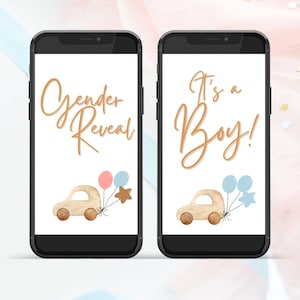 Boy Gender Reveal Video Neutral Gender Reveal Video Minimalist It’s a Boy Gender Reveal Video Gender Reveal Simple Gender Reveal Video Boy