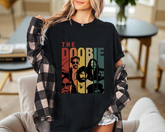 Doobie Brothers Retro Band Shirt, Vintage 70s Rock T-Shirt, Music Lover Tee, Classic Rock Gift Tee, Unisex Concert Band T-Shirt