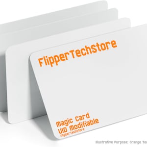 NFC Magic Card 1K UID Changeable for Flipper Zero 5x