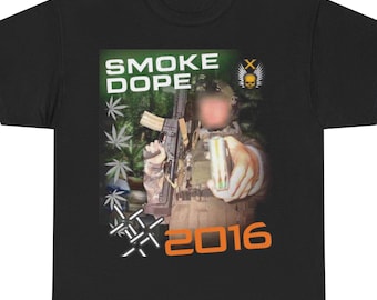 Smokedope2016 - COD Black T-Shirt
