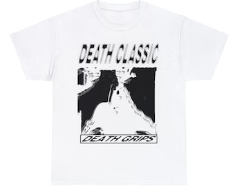 DEATH GRIPS - Death Classic White T-Shirt