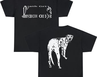DEATH GRIPS - Dalmatian Black T-Shirt