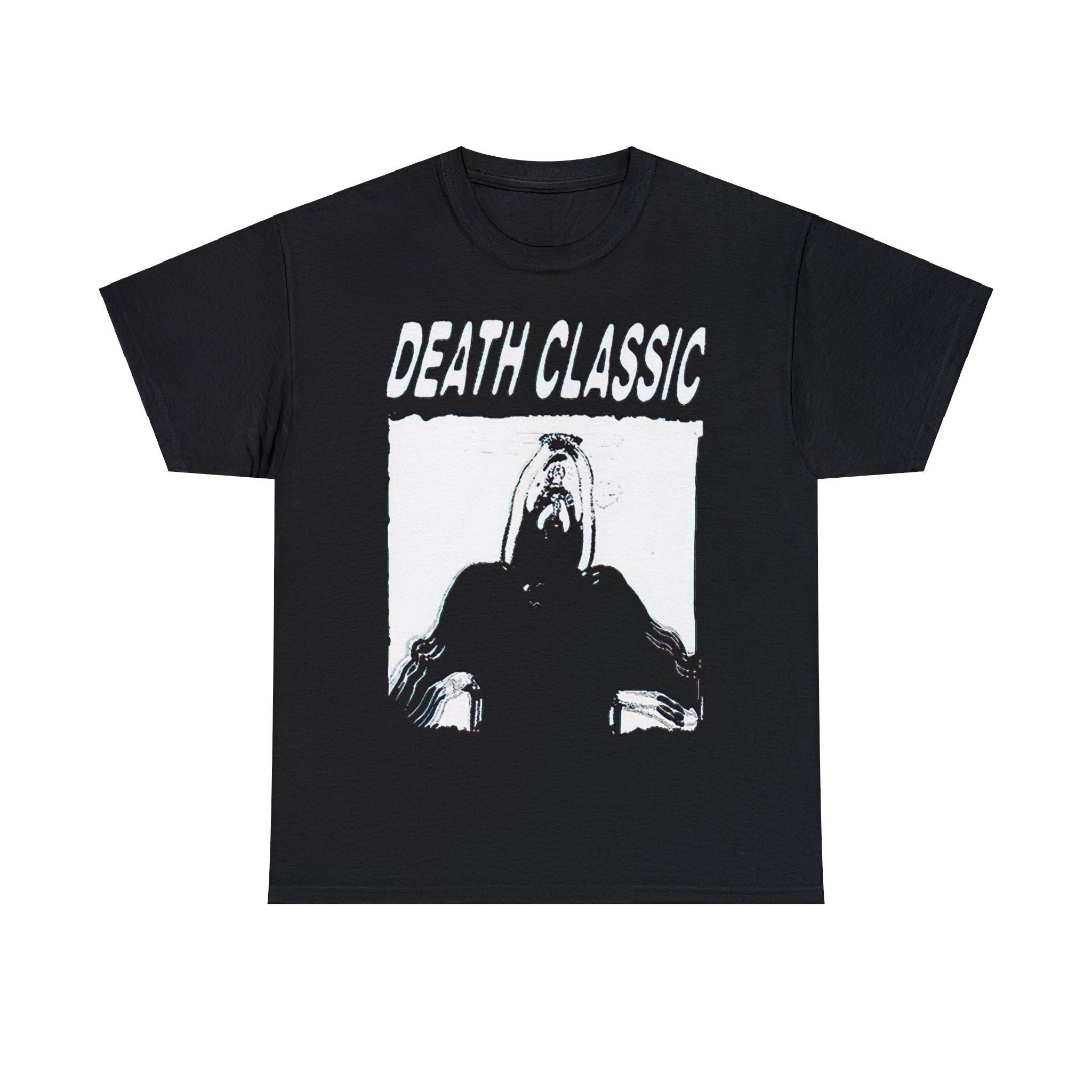 T-shirt Vintage Death Grips Noir – Homme – Toutes Tailles