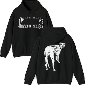 DEATH GRIPS - Dalmatian Black Pullover Hoodie