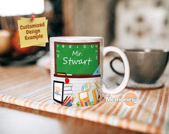 Teacher Mug Wrap| Digital Sublimation Mug Wrap| 11oz and 15oz Coffee Mug Wrap| Sublimation Design| Teacher Mug Sublimation| Board Mug Wrap