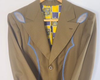 Rare Vintage 70's Nathan Turk Jacket made for Kenny O'dell