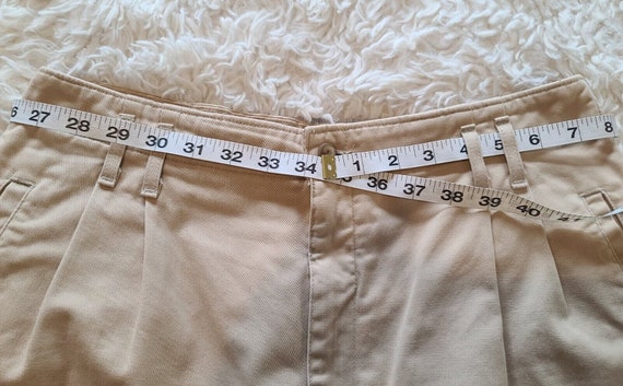 Vintage Dockers Pants Womens sz 14Tan Khaki Elast… - image 8