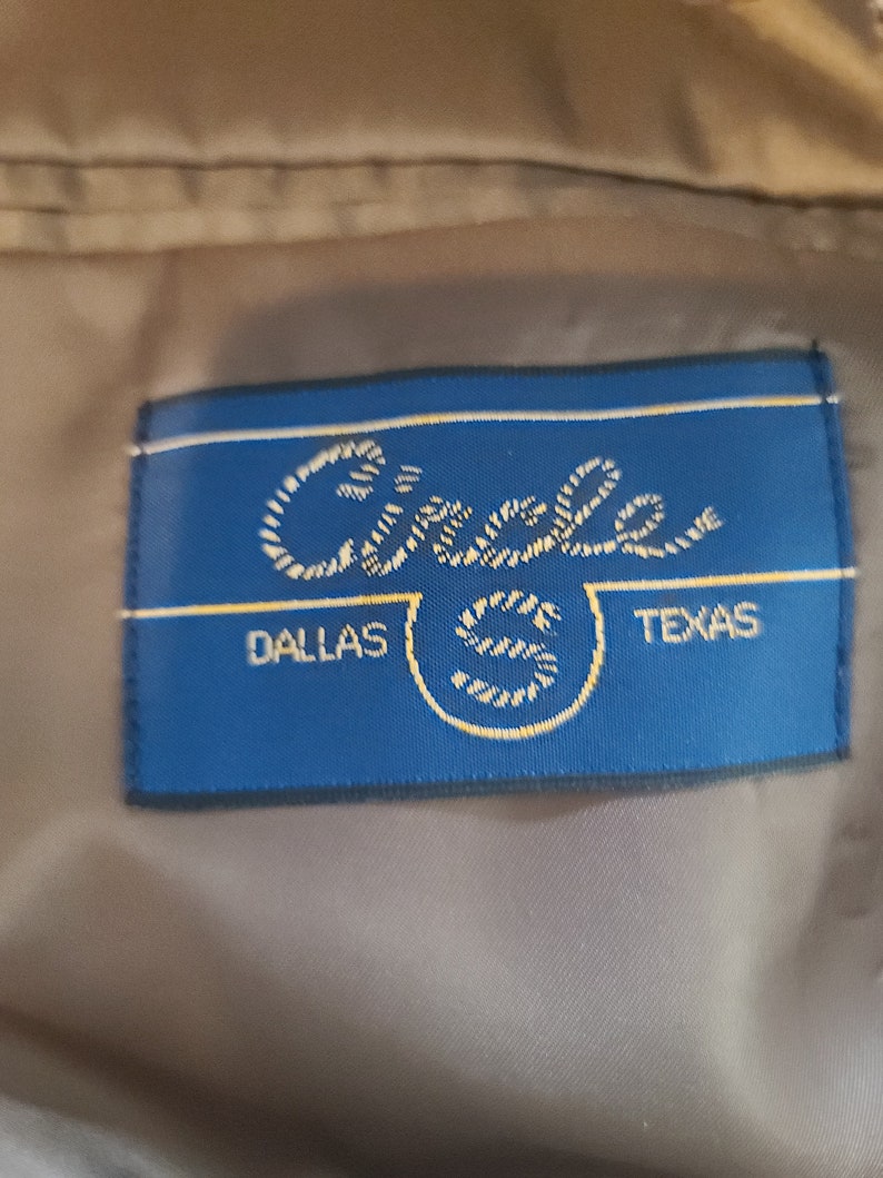 Vintage 70s Circle S Dallas Texas Men's Sportcoat Western Size 42R image 4