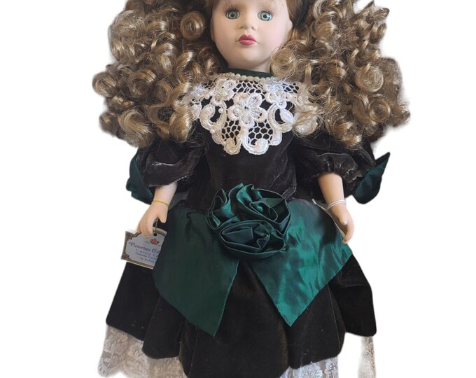 Victorian Collection Limited Edition Porcelain Doll Melissa Jane 17 Etsy