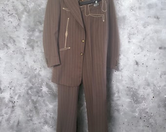 70's Rare Vintage Nathan Turk Custom Suit made for Kenny O'dell