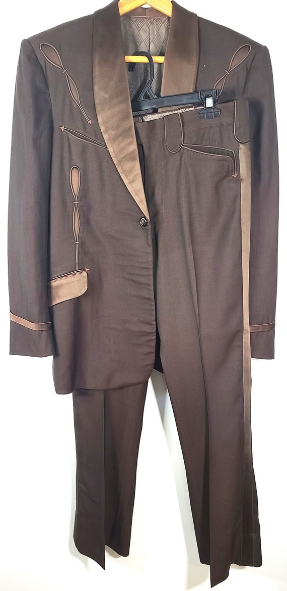 70's Rare Vintage Nathan Turk Custom Suit made for