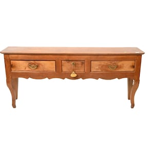 French Fruitwood Console