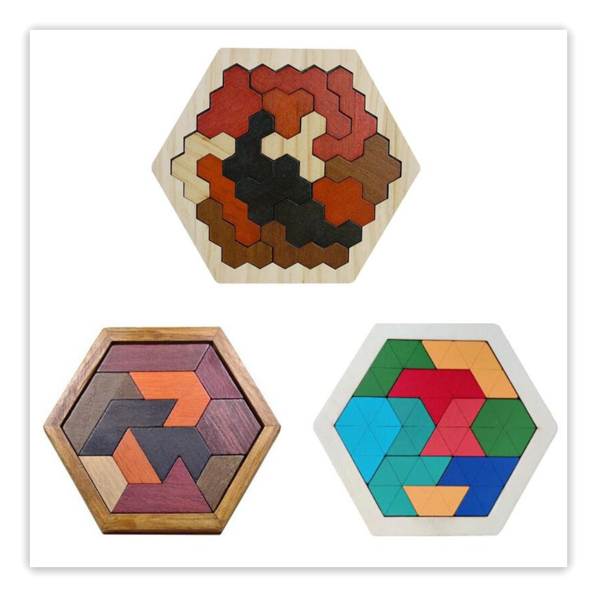 Londo Jigsaw Puzzle Leather Coasters (Set of 6) - Non-Slip Surface –  LondoDesign