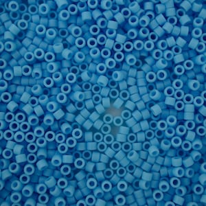 5g TOHO 11/0 Aiko Japanische Rocailles 2 mm 43F Opq Frost Blau Türkis-Qualitäts-Glasperlen Japan Schmuck machen