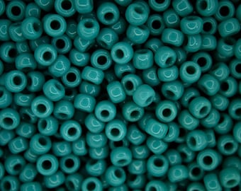 10g MIYUKI 6/0 Runda Japanska Rosspärlor 4 mm 9412 Opaka Turkosgröna Smyckestillverkning Högkvalitativ Pärltillverkning Tjeckien Tjeckien