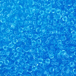 10g MIYUKI 11/0 Round Japanese Seed Beads 2mm 9148 Transparent Light Blue Seed Beads Jewelry Making High-quality Beading