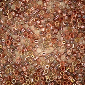 Tube de 6,35 cm (2,5 pouces) TOHO 11/0 Cylindre Trésor Perles de Rocaille Japonaises 1,8 mm Y851 HYBRIDE Apollo