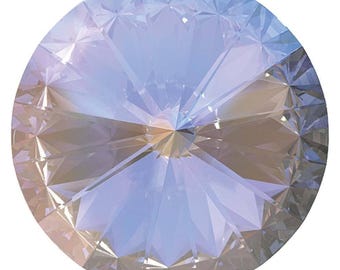Preciosa Rivoli Maxima 14mm Crystal Ab Craft Jewelry Making High-quality Beading DIY Czech Glass Czech Republic Czechia