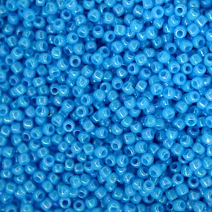 10 g TOHO 11/0 Cuentas de semillas japonesas redondas de 2 mm 403 Cuentas de semillas de turquesa azul arcoíris opacas para hacer joyas Abalorios de alta calidad
