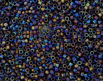 5g TOHO 11/0 Aiko Japanese Seed Beads 2mm 86F Opaque Frost Rainbow Iris High Quality Glass Beads Japan Jewelry Making