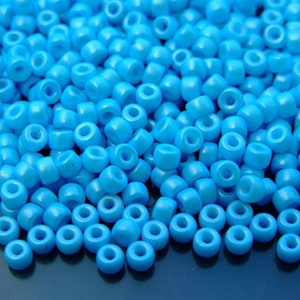 10g Matubo 6/0 Runde Tschechische Rocailles 4 mm Perle Glanz Aqua Beste Qualität Schmuckherstellung Hochwertige Czechia Perlen