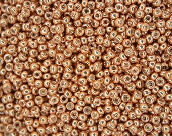 10g MIYUKI 11/0 Round Japanese Seed Beads 2mm 91072L Galvanized Light Beige Seed Beads Jewelry Making High-quality Beading
