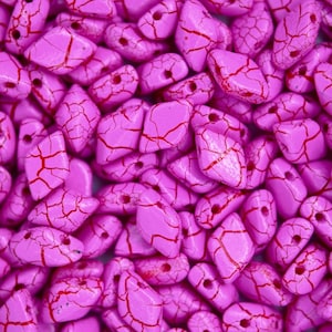 Cuentas de semillas checas Matubo GemDuo de 10 g, 5 x 8 mm, color rosa iónico y rojo, de alta calidad, con dos agujeros, para joyería.