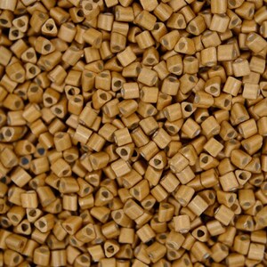 10g TOHO 11/0 Triangle Japanese Seed Beads 2mm 557F Galvanized Matte Starlight DIY Crafting Supplies High Quality Beads Unique Shape