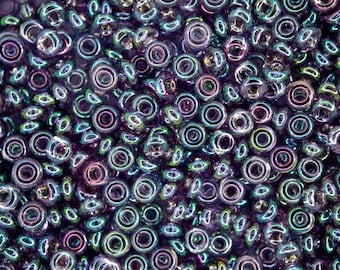 5g de miçangas japonesas Toho 6/0 Demi de 4 mm, cor 206, com acabamento dourado e estampa de hortênsia, para confecção de bijuterias DIY. Miçangas de alta qualidade, fabricadas no Japão.