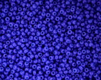 10 g MIYUKI 11/0 Runde japanische Rocailles 2 mm 91477 Undurchsichtige violette Rocailles für die Schmuckherstellung Hochwertige Perlen
