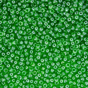 10g TOHO 11/0 Round Japanese Seed Beads 2mm 108 Transparent Peridot Luster Seed Beads Jewelry Making High-quality Beading