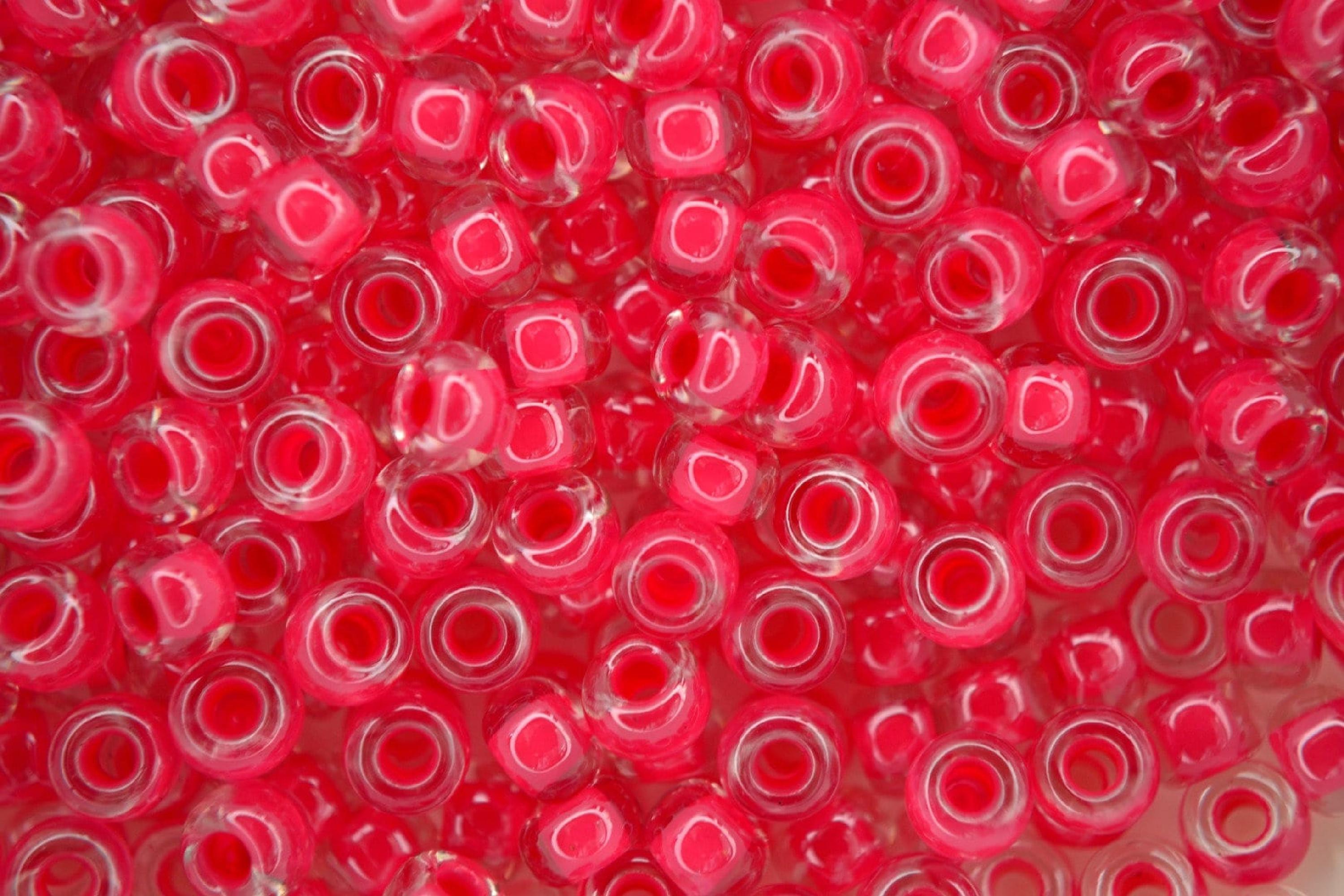 10g MIYUKI 6/0 Round Japanese Seed Beads 4mm 9208 Carnation Pink