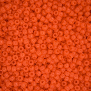 10g TOHO 11/0 Runde japanische Rocailles 2 mm 50A Orange Rocailles Schmuck machen hochwertige Perlen