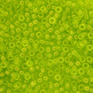 10g TOHO 8/0 okrągłe japońskie koraliki 3 mm Y620 hybrydowe zamszowe złote przezroczyste limonkowo-zielone koraliki nasienne do tworzenia biżuterii wysokiej jakości koraliki